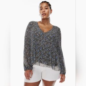 NWOT Daydreamer V-Neck Blouse Wilfred